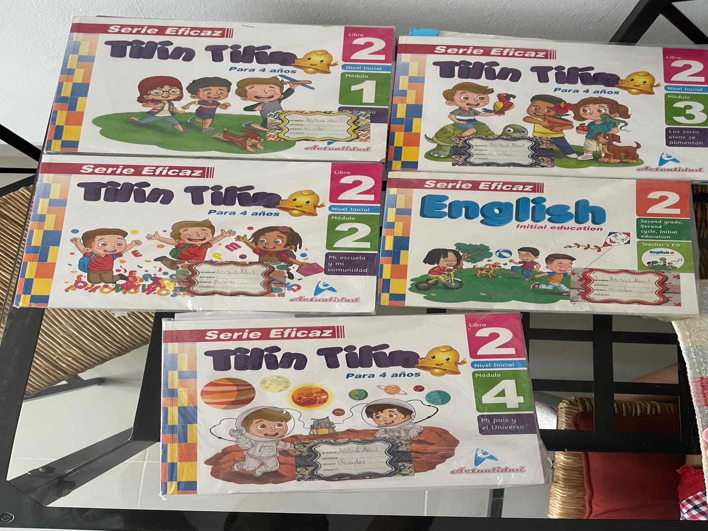 libros y revistas - Libros en venta de la editora Actualidad de Kinder y pre primario, serie Eficaz 