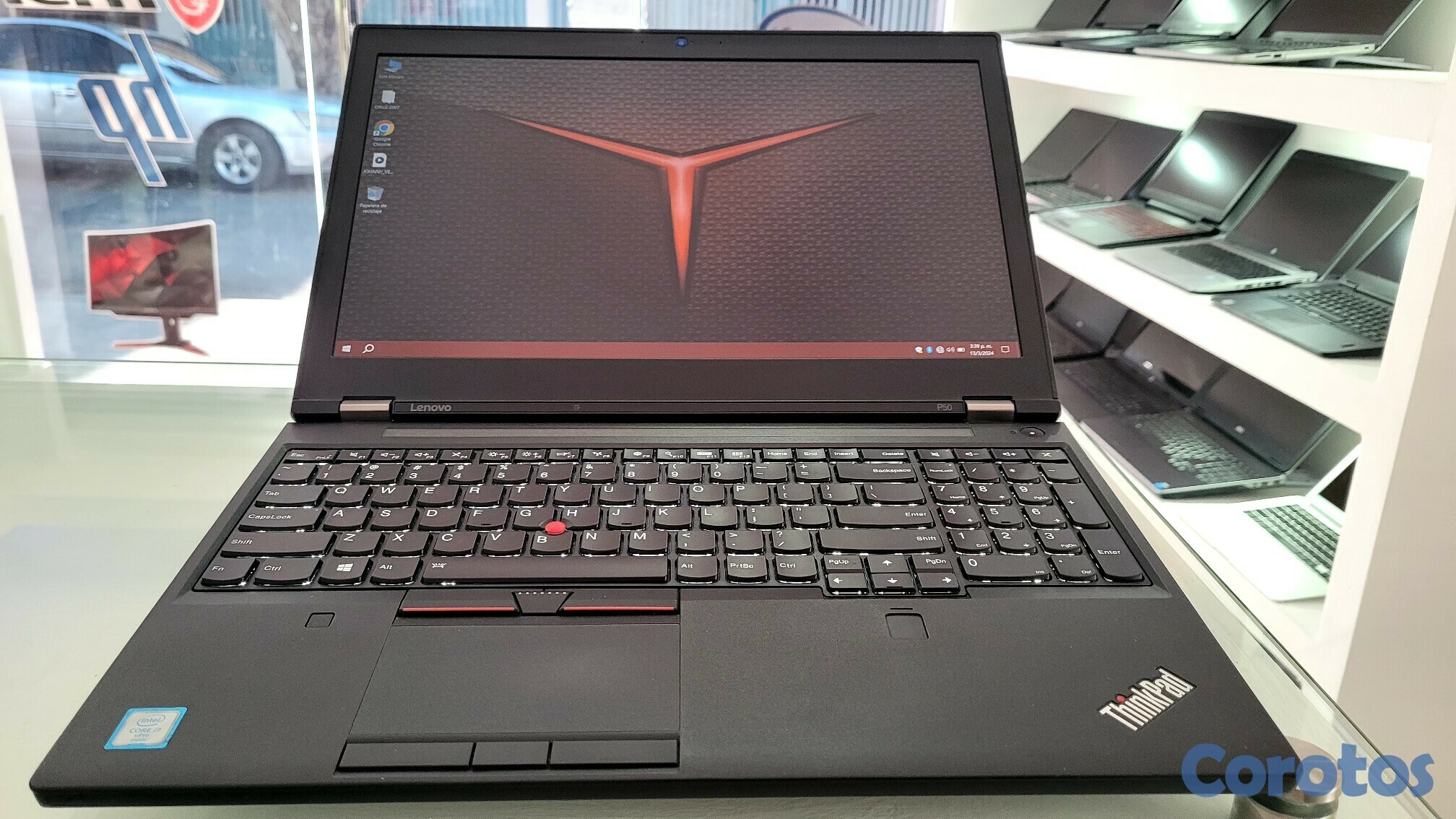 computadoras y laptops - Lenovo Gamer p50 17 Pulg Corr i7 Ram 16gb ddr4 Disco 1TB Nvidea 4gb Dedicada 1