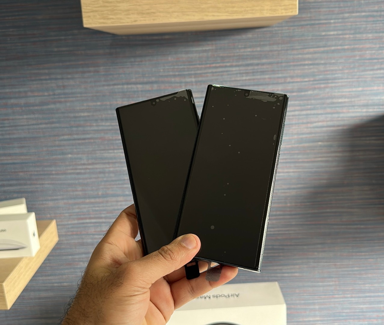 consolas y videojuegos - Vendo Samsung Galaxy S22 ULTRA 128GB Nuevos, Desbloqueados, RD$ 45,995 NEG 1