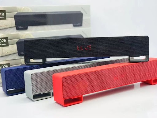 accesorios para electronica - Altavoz inalámbrico Bluetooth DV-2026 BARRA DE SONIDO 1