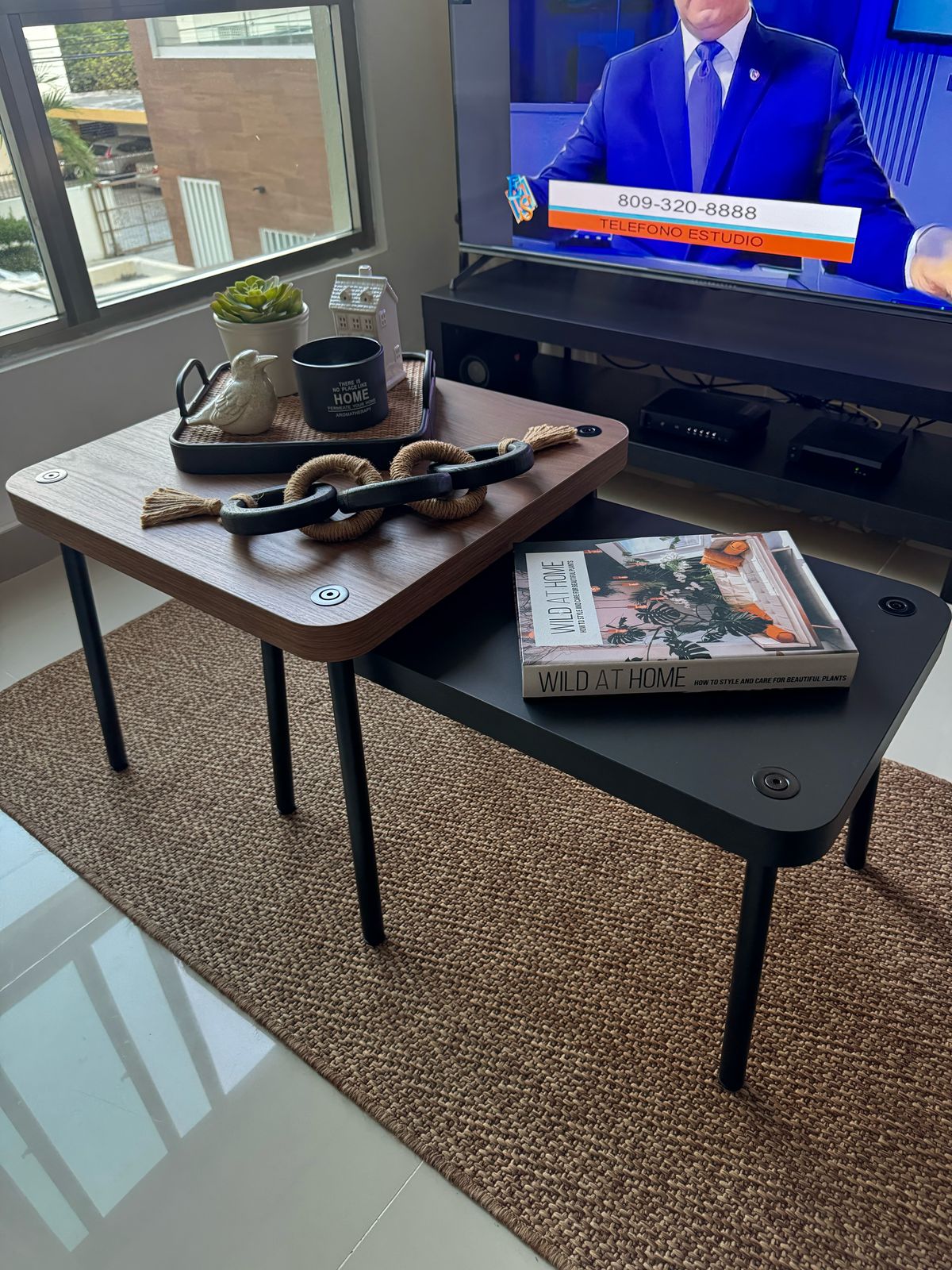 muebles y colchones - Mesa Centro doble para sala 1