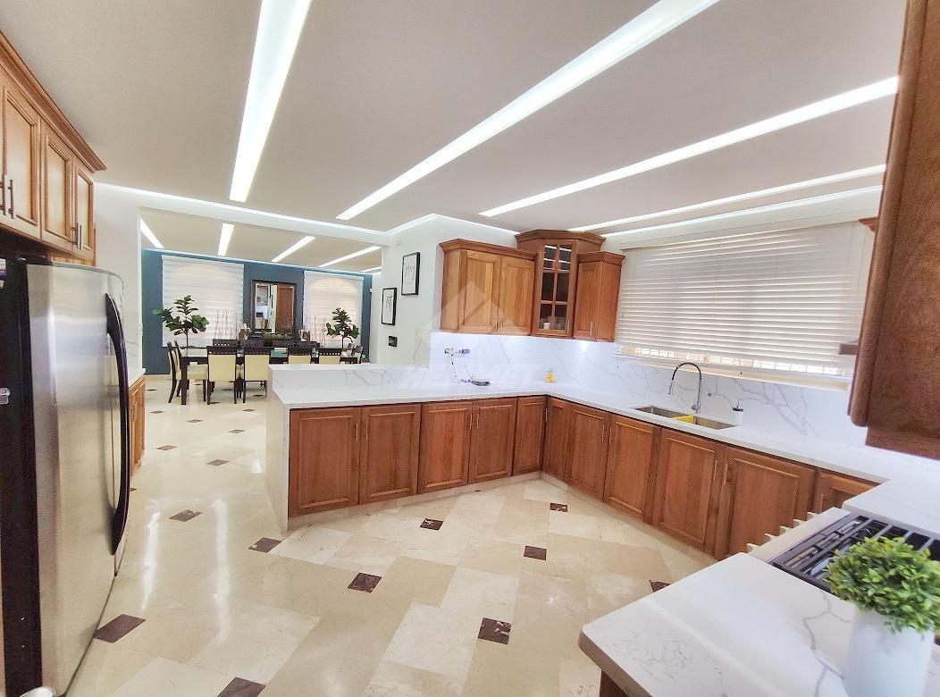 casas - MODERNA CASA AMUEBLADA CON PISCINA CERROS GURABO SANTIAGO 8