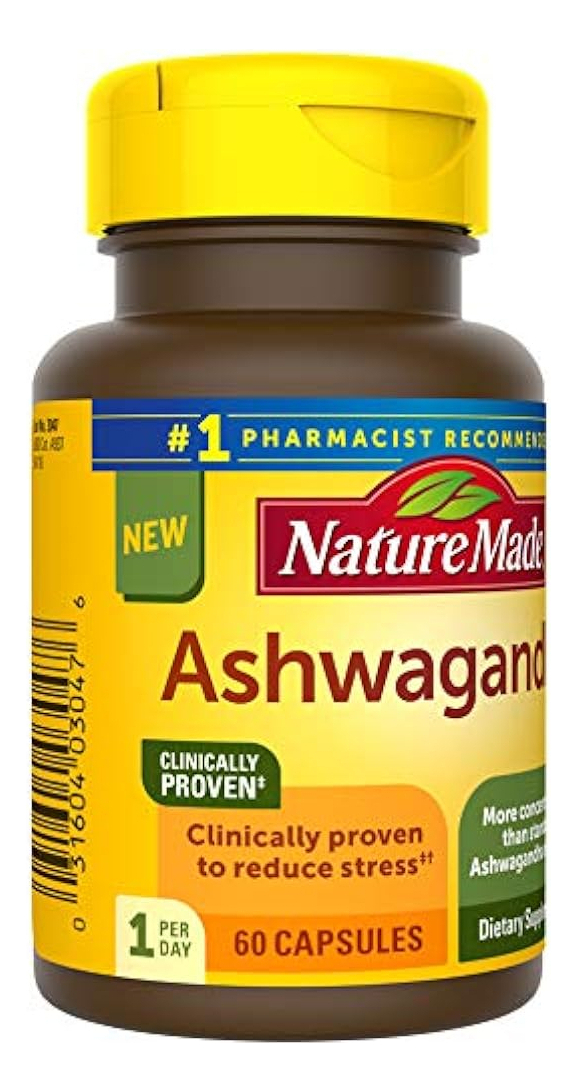Salud y Equipamiento Médico - Nature Made Ashwagandha Capsulas 125 Mg, 60 capsulas 4