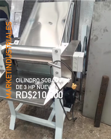 servicios profesionales - CILINDRO sobador 6”de 3 HP  nuevo ✅ 0