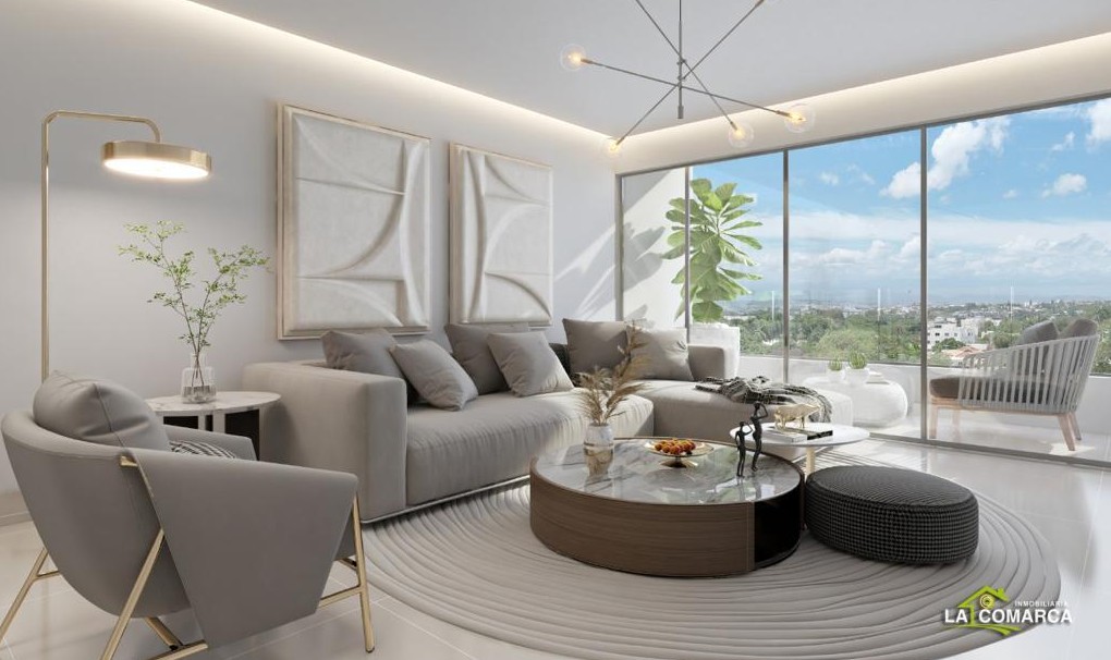 apartamentos - Hermoso Apartamento en Venta en Santiago 1
