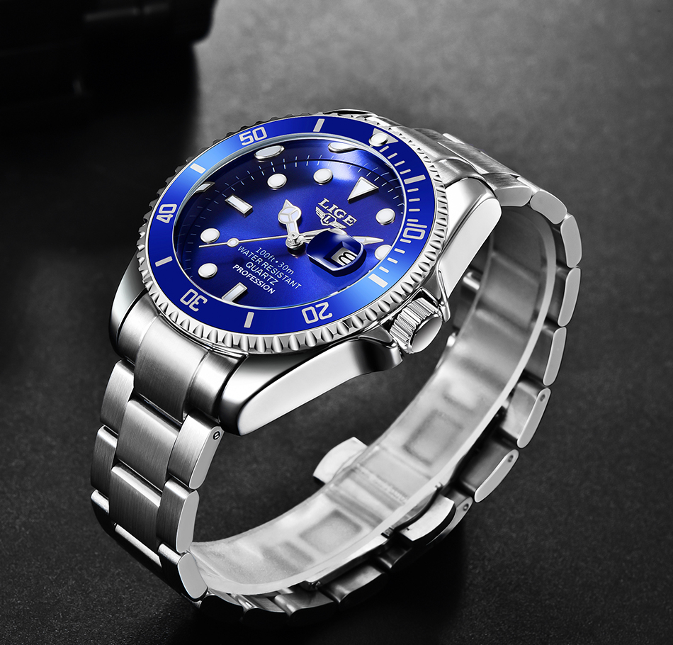 joyas, relojes y accesorios - Reloj LIGE Original de Cuarzo  0