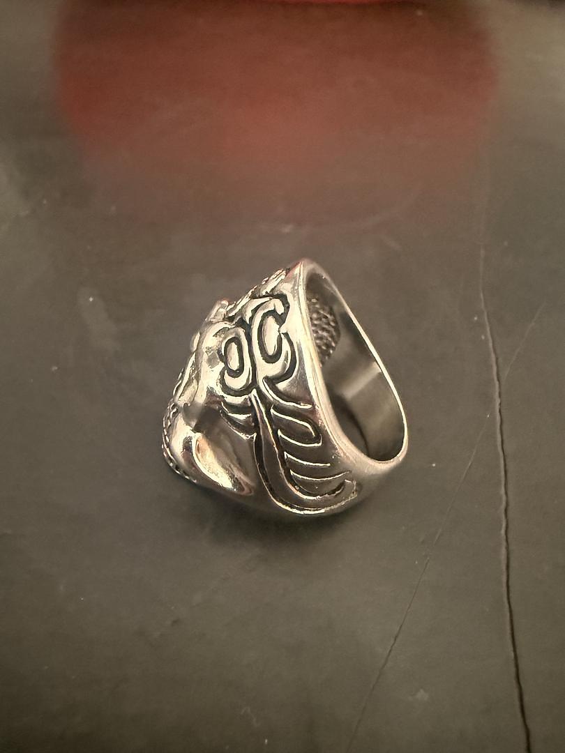 joyas, relojes y accesorios - Anillo Calavera Tribal Vintage – Acero Inoxidable | Estilo Biker. Negociable 1