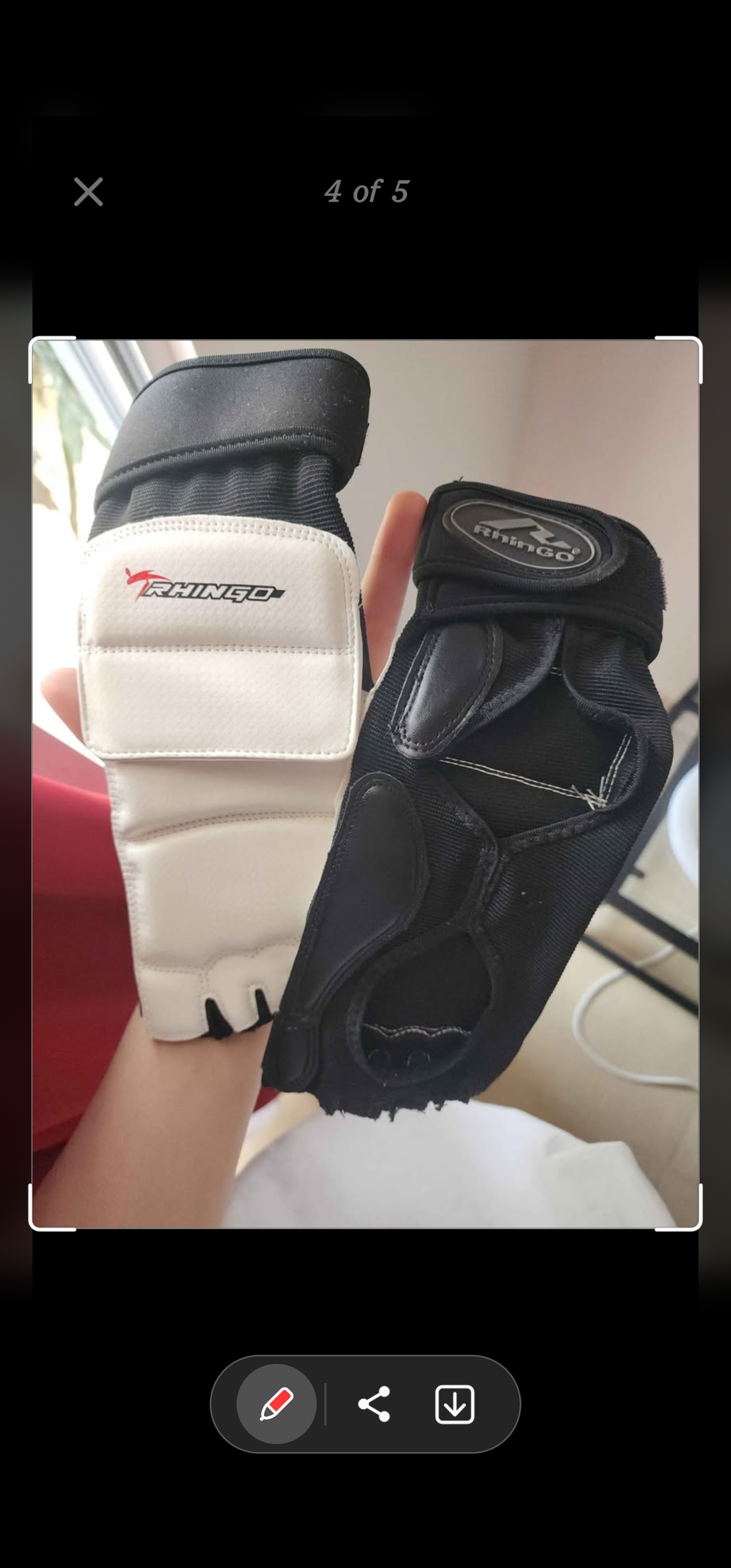 deportes - PROTECTORES DE PIES PARA TAEKWONDO O ARTES MARCIALES VARIADAS  3