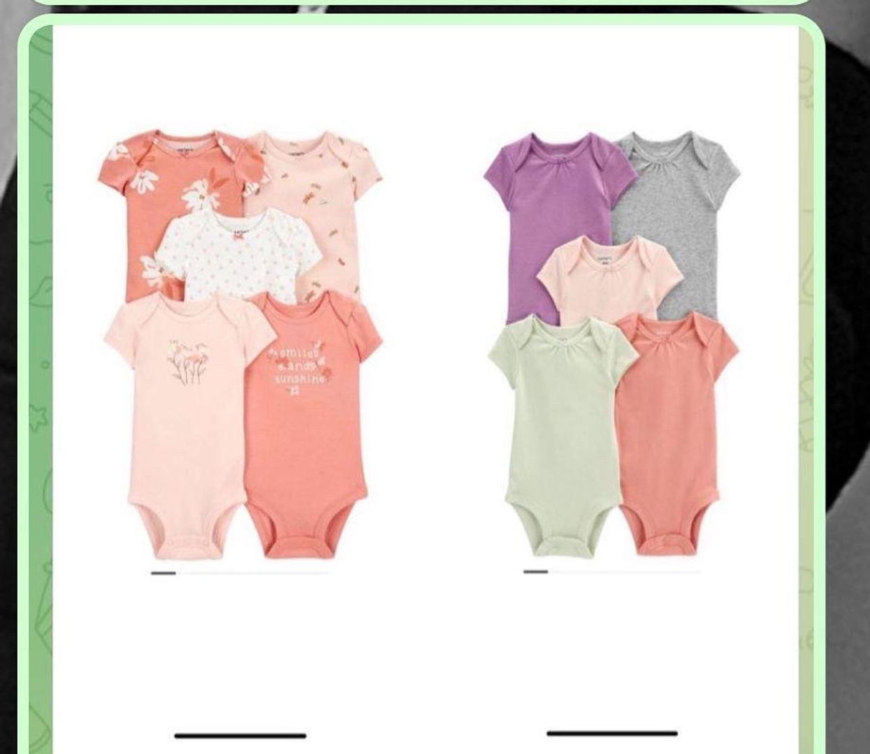 ropa y zapatos - Ropa nueva de bebés original desde 4 y seis meses en adelante  1
