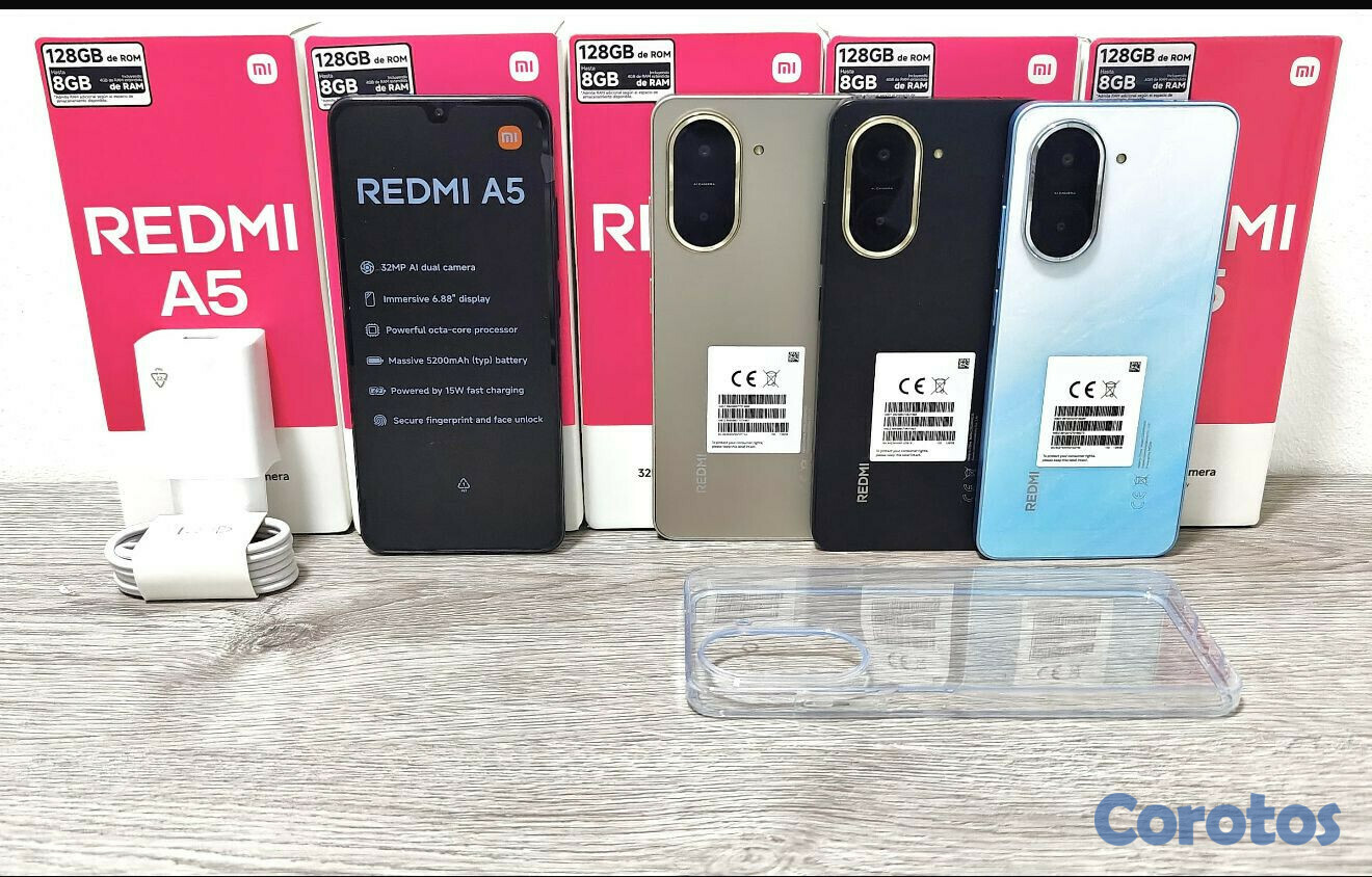 celulares y tabletas - 
REDMI A5 2025 DE 64GB NUEVO DE CAJA
