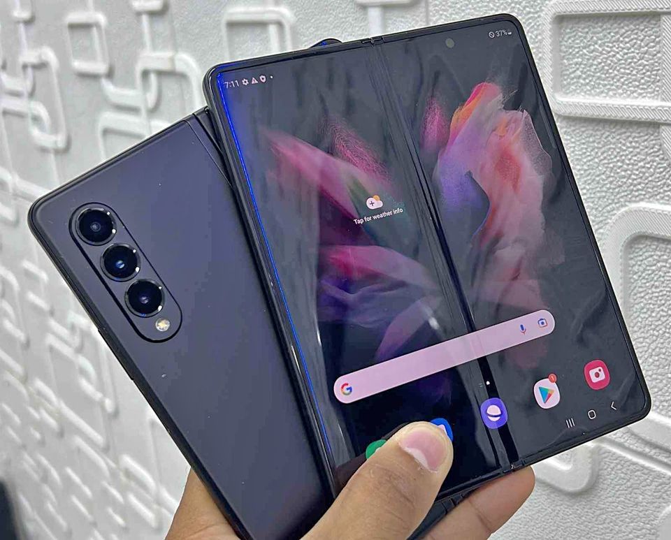 celulares y tabletas - Samsung Galaxy Z Fold 3 256gb 0