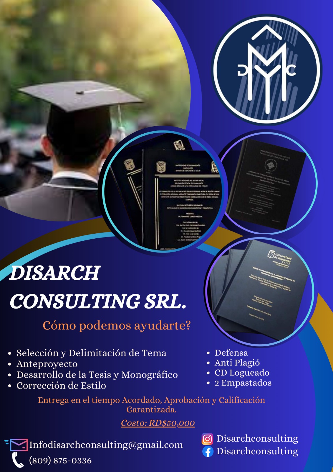 servicios profesionales - Asesoria de tesis, tesina, monografico, tesis de maestria, tesis doctoral.  0