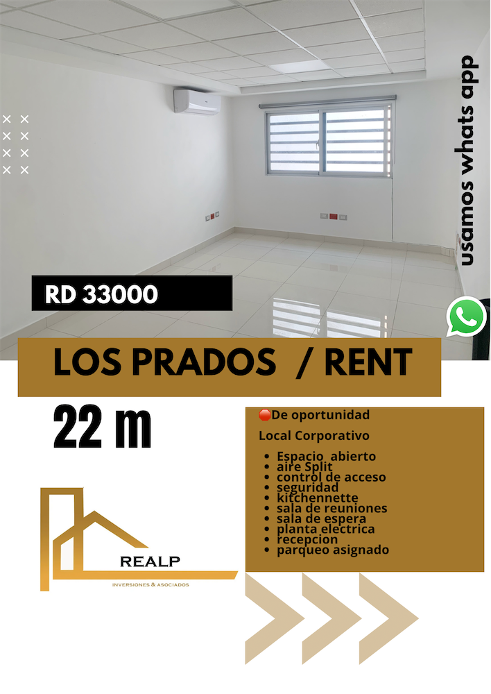 oficinas y locales comerciales - Local corporativo Prados 0