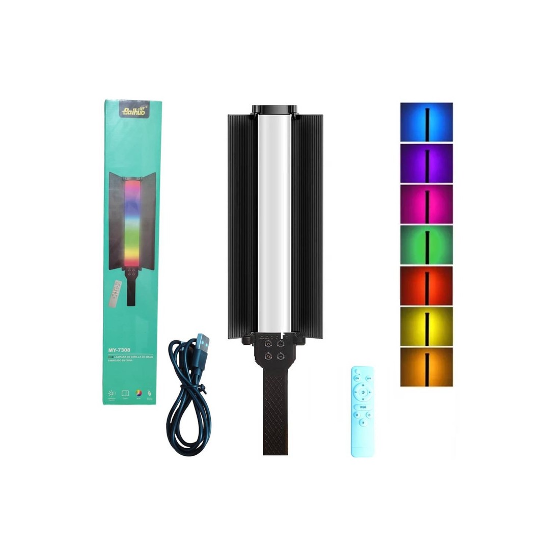accesorios para electronica - Lampara de mano rgb recargable. 2