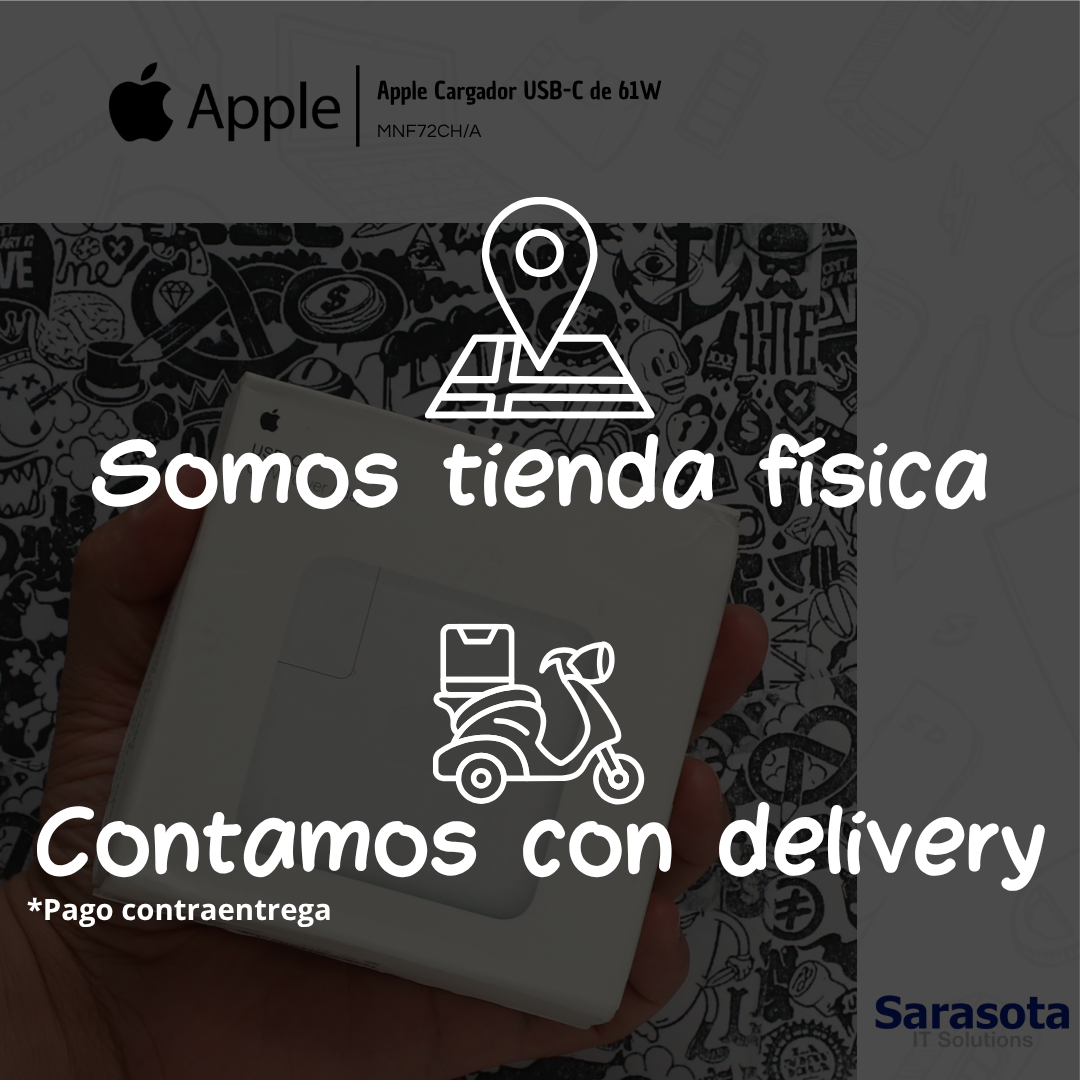 accesorios para electronica - Apple Cargador USB-C de 61W 2