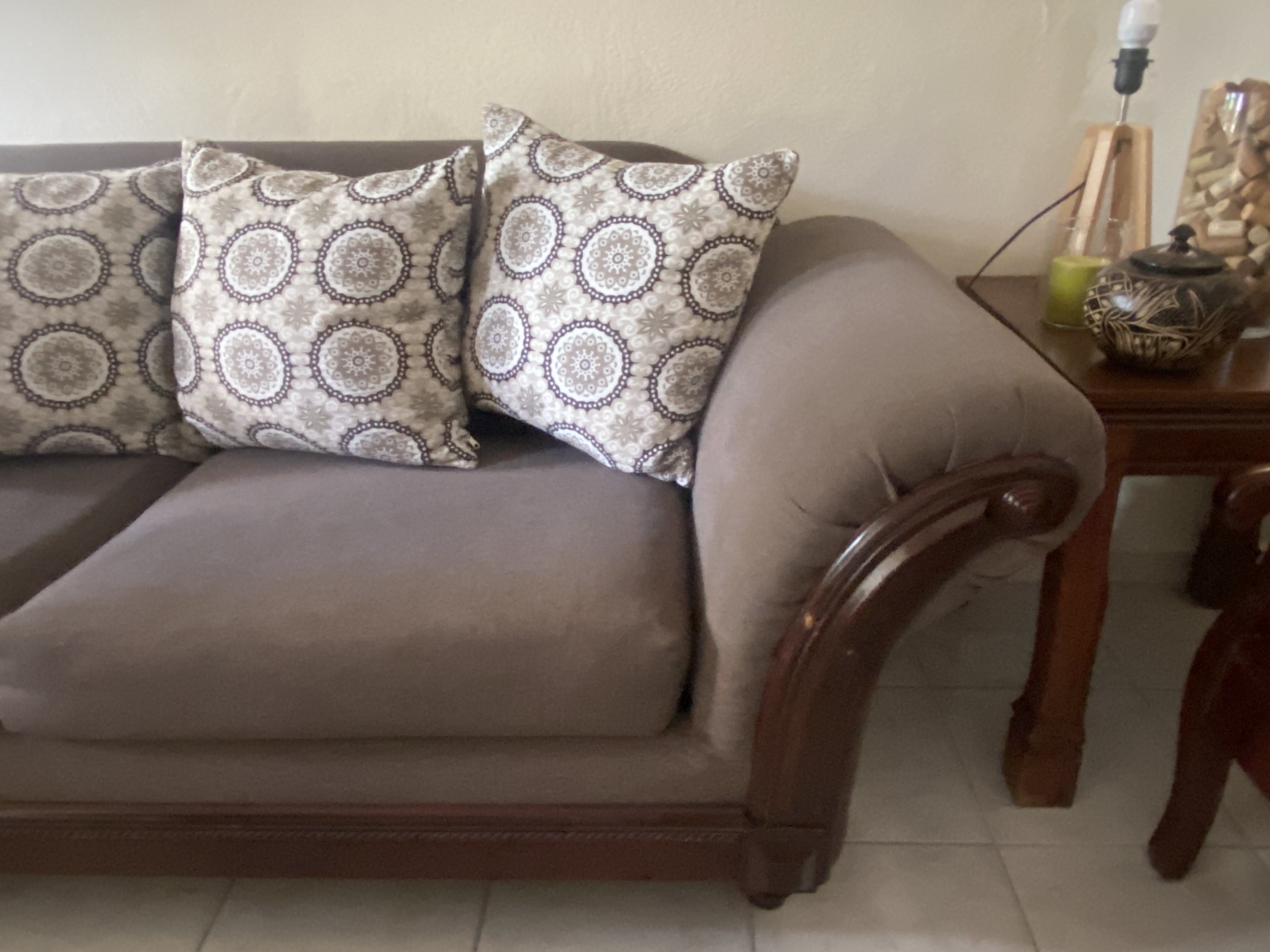 muebles y colchones - juego de muebles de 3 y 2 espacios en oferta.
 4