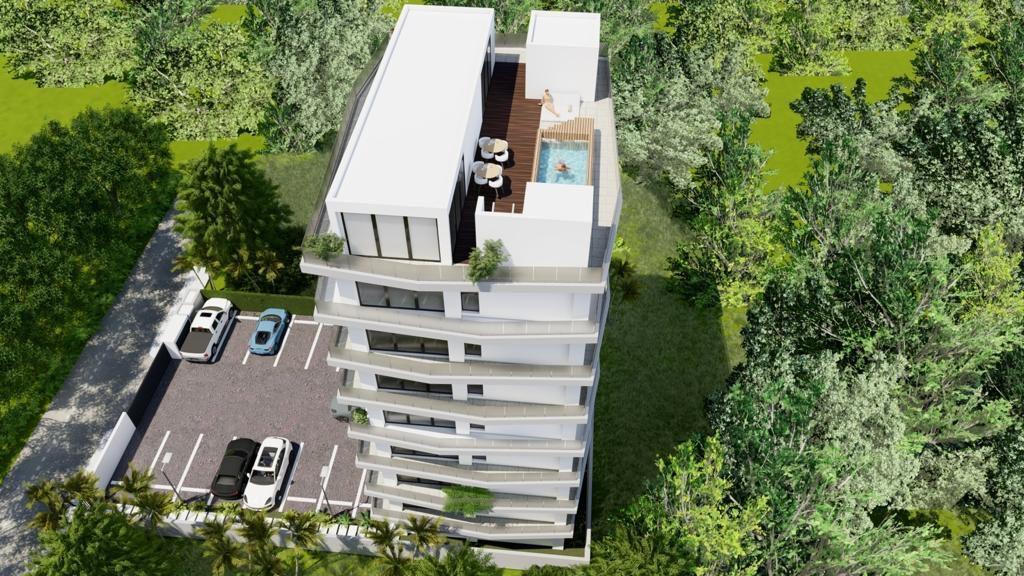 apartamentos - Alquiler de Moderno Apto. complejo residencial en Santiago 5