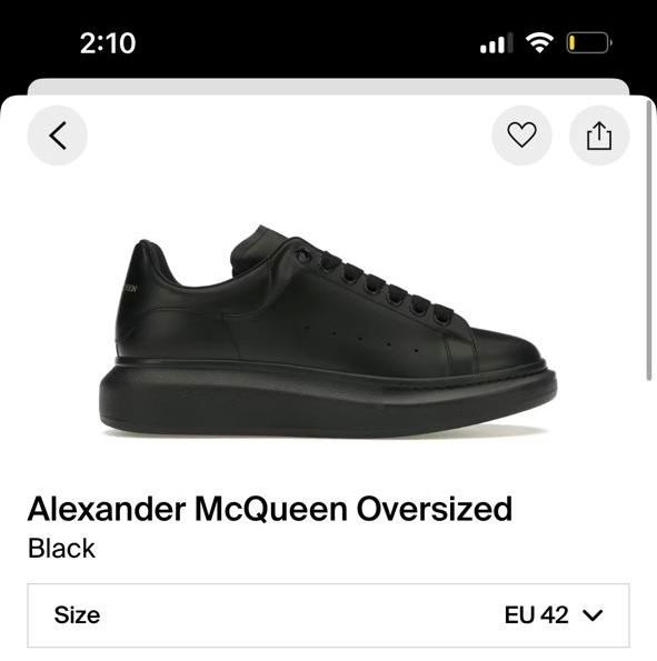 zapatos para hombre - Alexander Mcqueen como nuevos  1