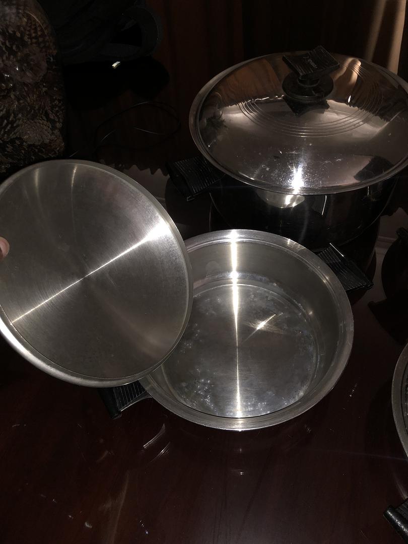 cocina - Juego de 4 ollas marca Rena Ware quirúrgica  7