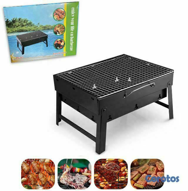 herramientas, jardines y exterior - MINI BBQ PORTATIL A CARBON– ASADOR PARA PARRILLADA 2