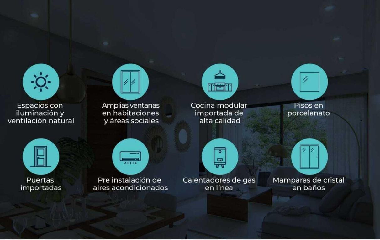 apartamentos - Apartamento en venta #22-3905 en Naco 3 hab, 3,5 baños, balcón, piscina, Gym. 4
