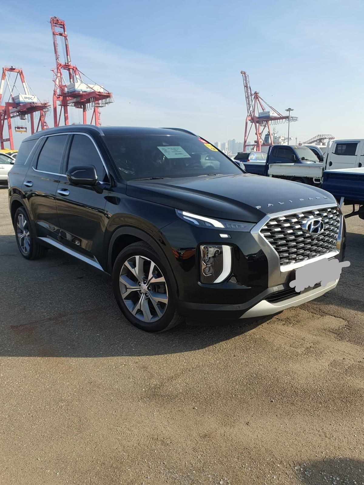 jeepetas y camionetas - HYUNDAI PALISADE 2019 NEGRA GASOLINA 4