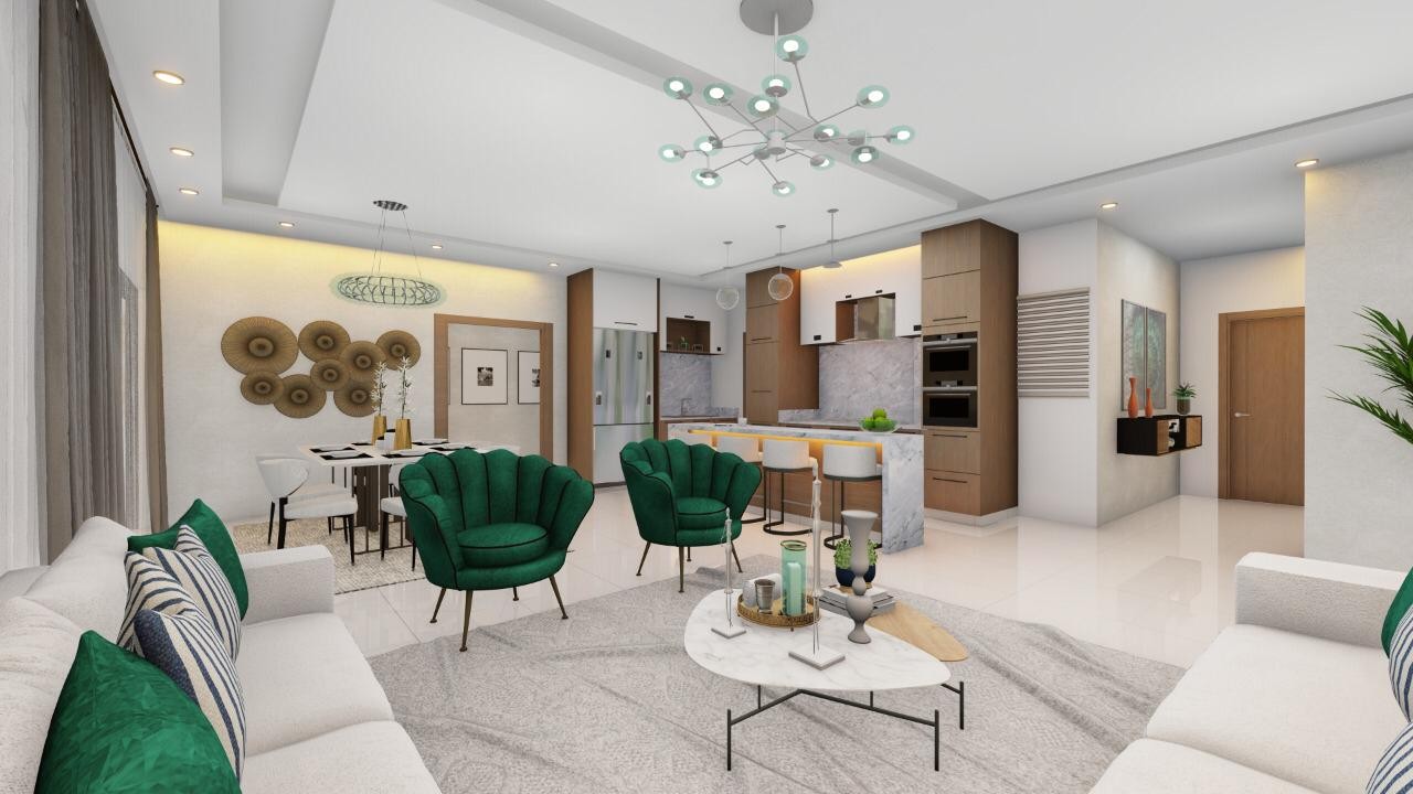 apartamentos - Apartamentos en venta ubicados en Torre en Villa Maria, Santiago. 7