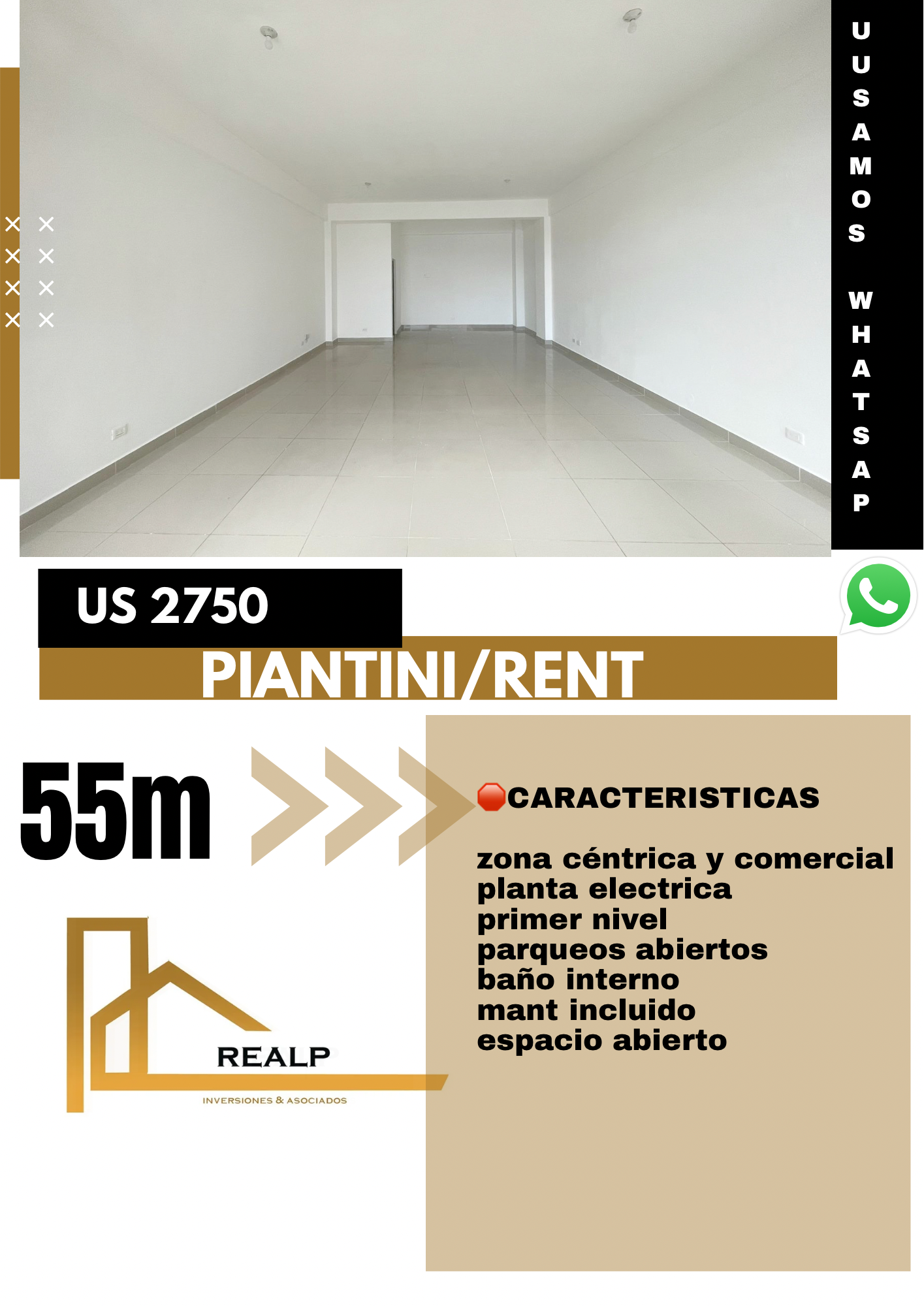 oficinas y locales comerciales - Local céntrico en Piantini 0