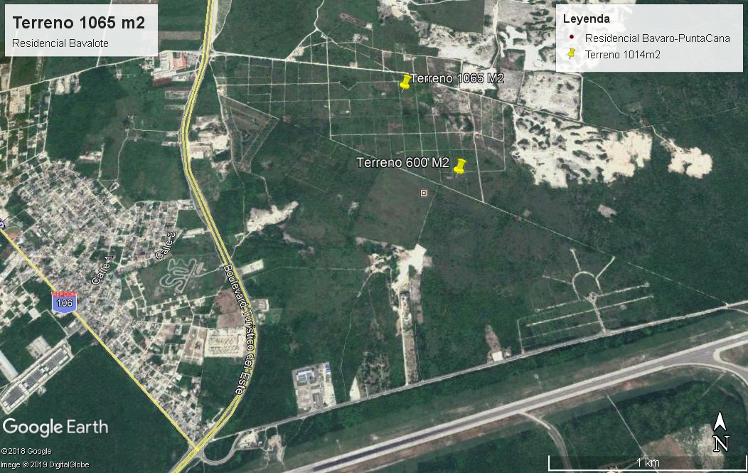 solares y terrenos - Terreno Bávaro frente a Alm Unidos a 30US$ 1