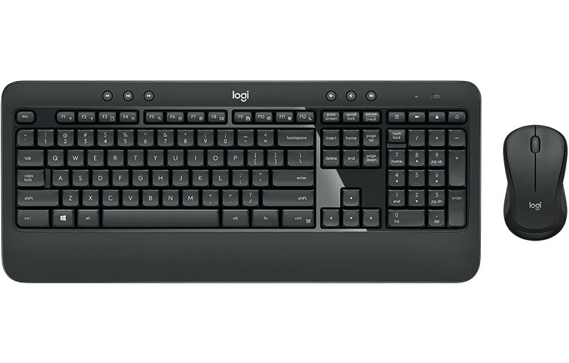 computadoras y laptops - TECLADO MOUSE LOGITECH MK540 ESPAÑOL USB WIRELESS RECEIVER 2.4GHZ WIRELESS 2