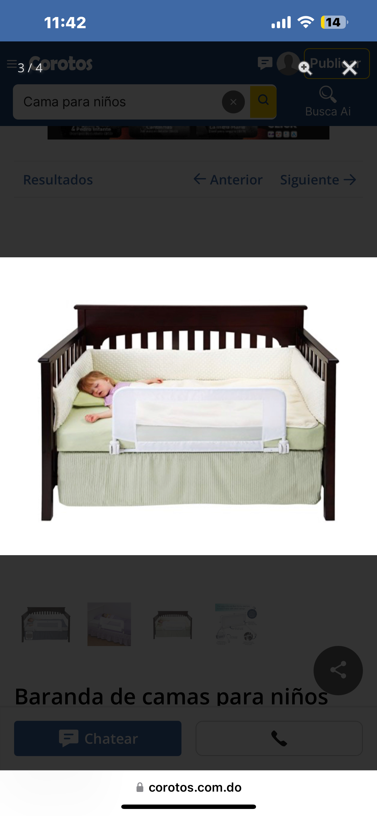 muebles - Cuna cama  de bebe mundo  4