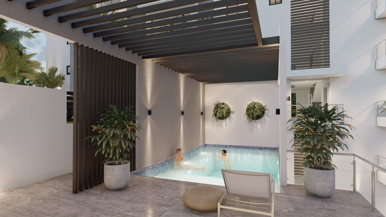 apartamentos - APARTAMENTO EN VENTA, TORRE MONTE RICO, SANTIAGO.  1