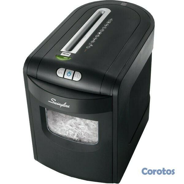 impresoras y scanners - TRITURA DE PAPEL SWINGLINE GBC EX10-06, 10 HOJAS  A LA VEZ,CORTE SUPER CRUZADO,  1