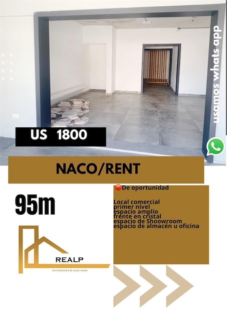oficinas y locales comerciales - Local céntrico en Naco  0