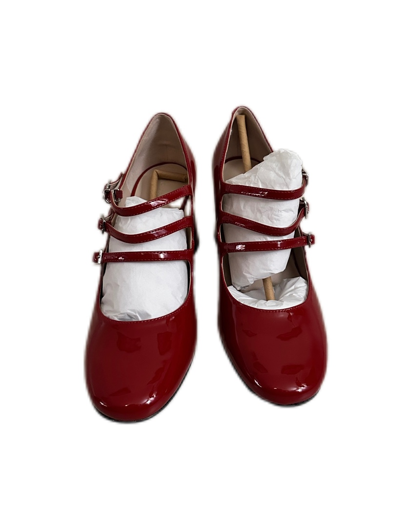 zapatos para mujer - Zapatos Charles & Keith rojos, talla 8. Nuevos, sin uso y con caja. 0