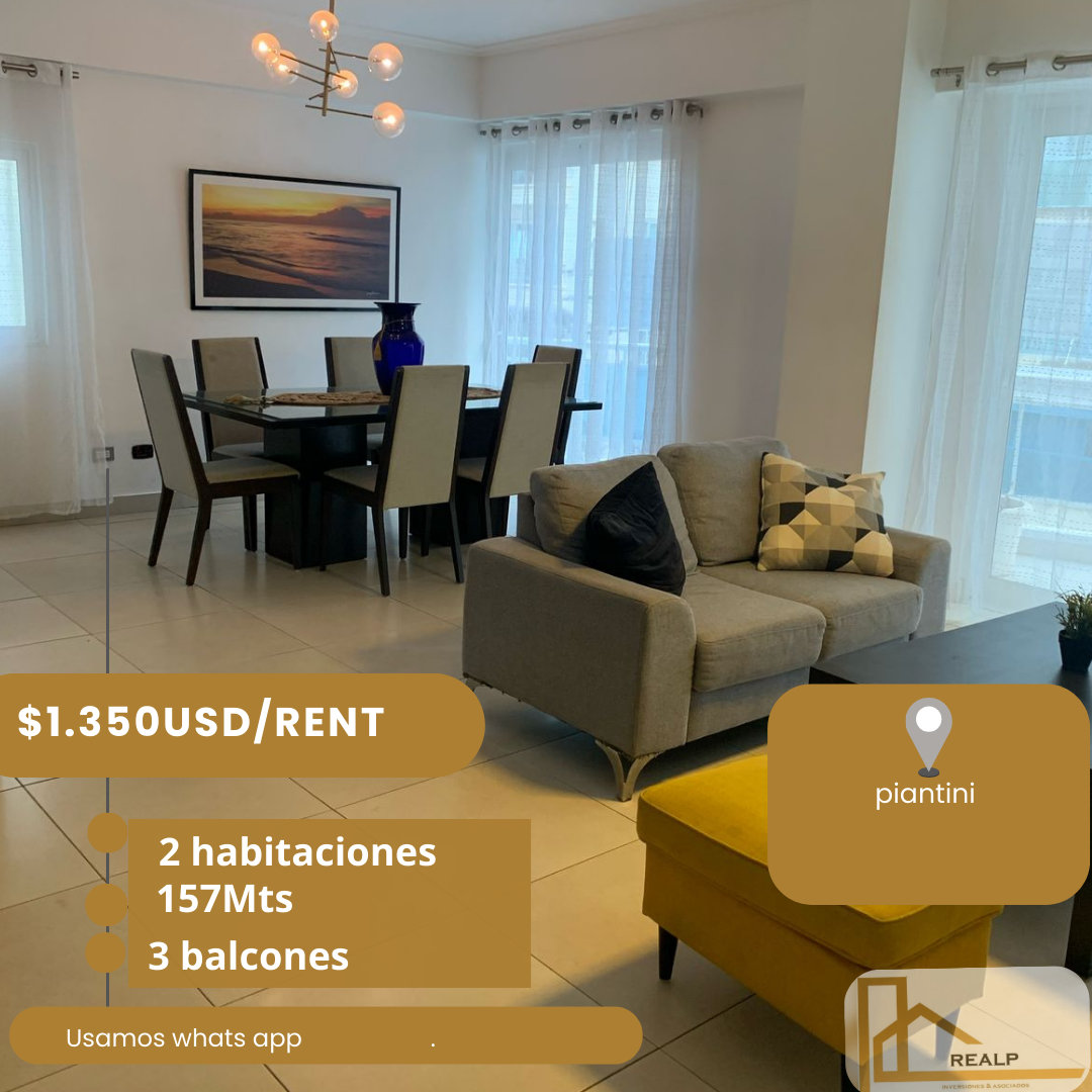 apartamentos - apartamento totalmente amueblado  0