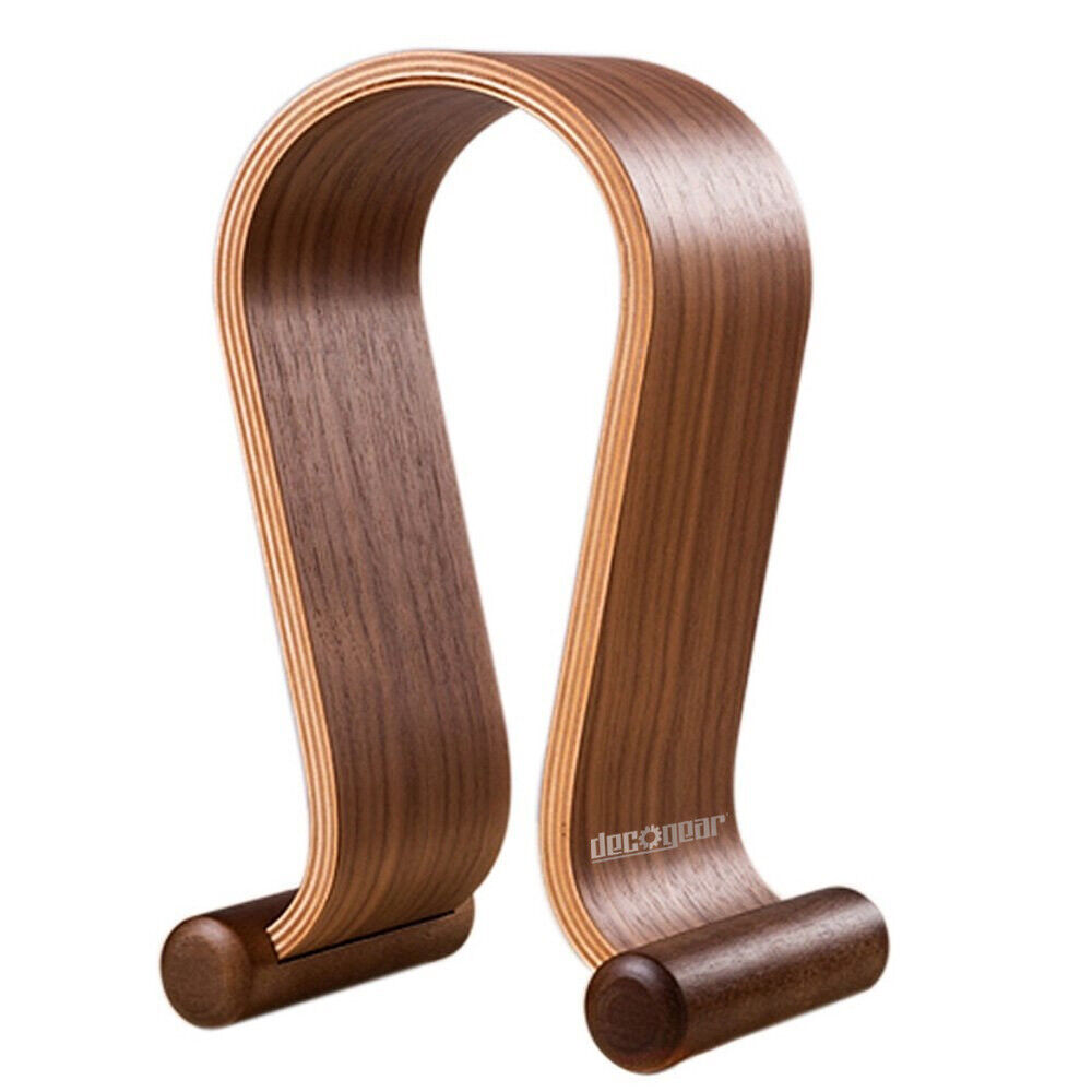 decoración y accesorios - Stand Soporte de madera para auriculares