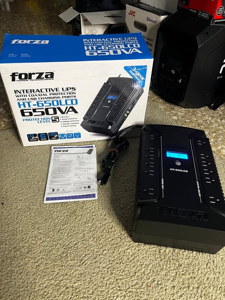 plantas e inversores - Conector UPS Interactivo 650VA 1