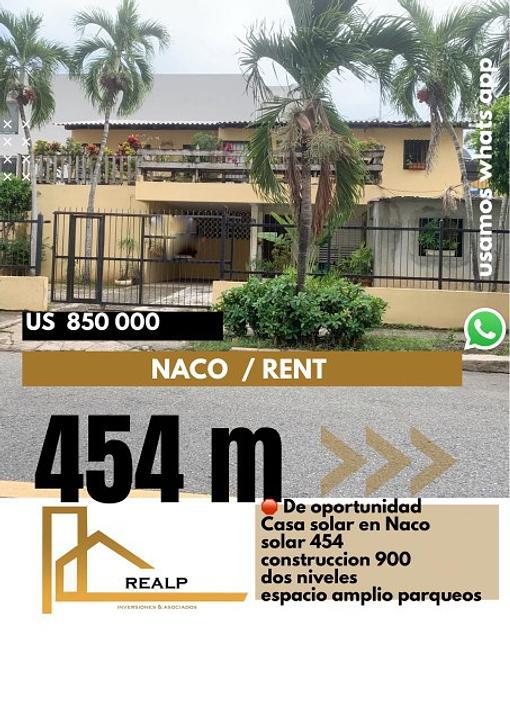 casas - casa de en naco  0