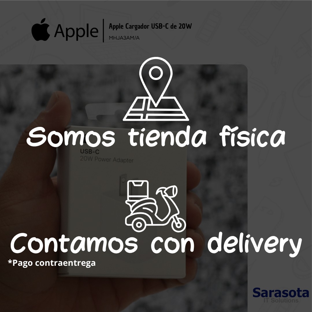 accesorios para electronica - Cargador 20W USB-C Apple MHJA3AM/A 3