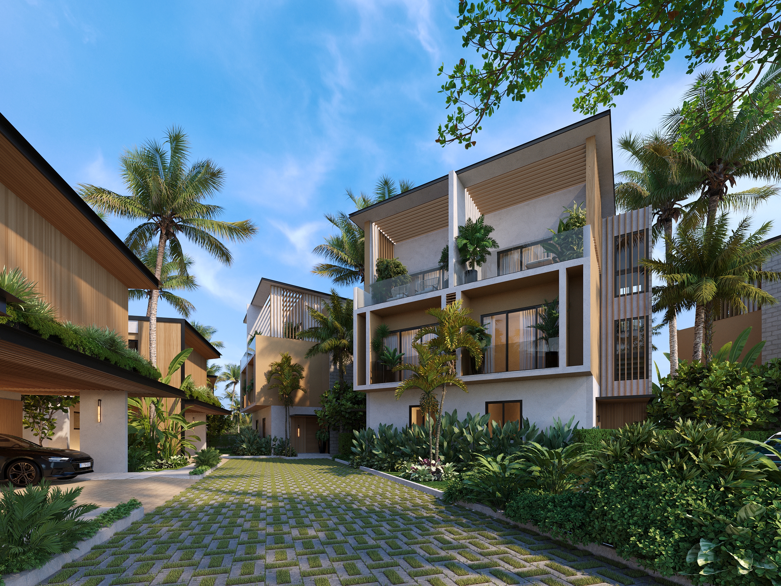 casas vacacionales y villas - TOWNHOUSE EN LAS TERRENAS 2