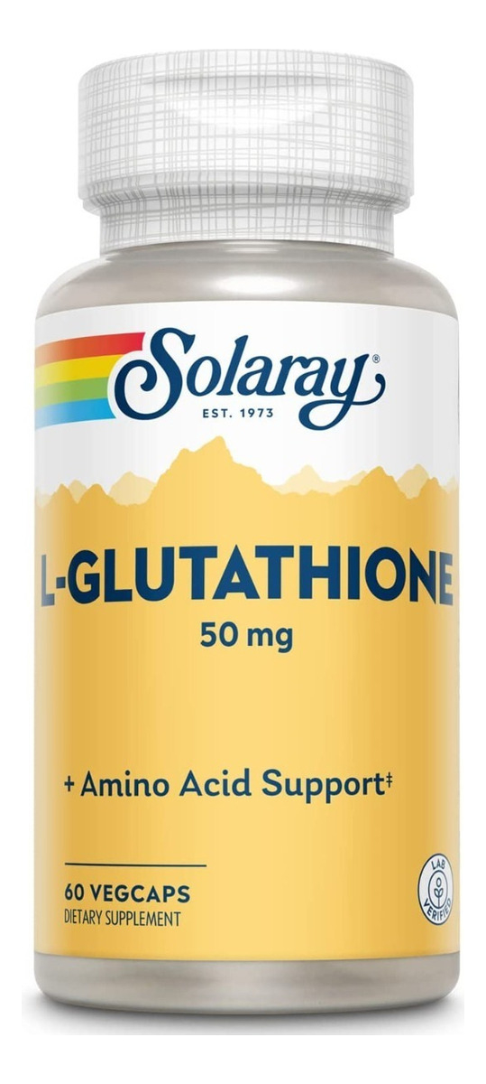 Salud y Equipamiento Médico - Glutation 60 Cap Solaray - Unidad - Unidad A $4982