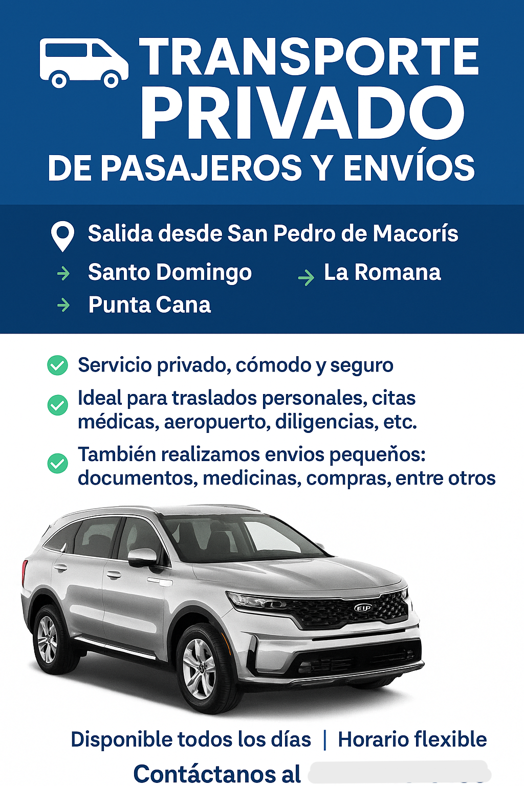 servicios profesionales - SERVICIO DE TRANSPORTE PRIVADO  0