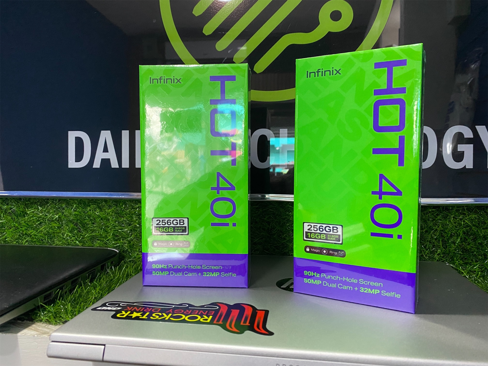 celulares y tabletas - Infinix Hot 🥵 40i 256GB+16GB  4