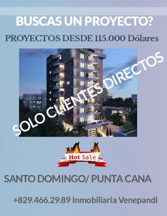 apartamentos - PROYECTOS DESDE 115.000 dólares... buscas invertír? Contactanos