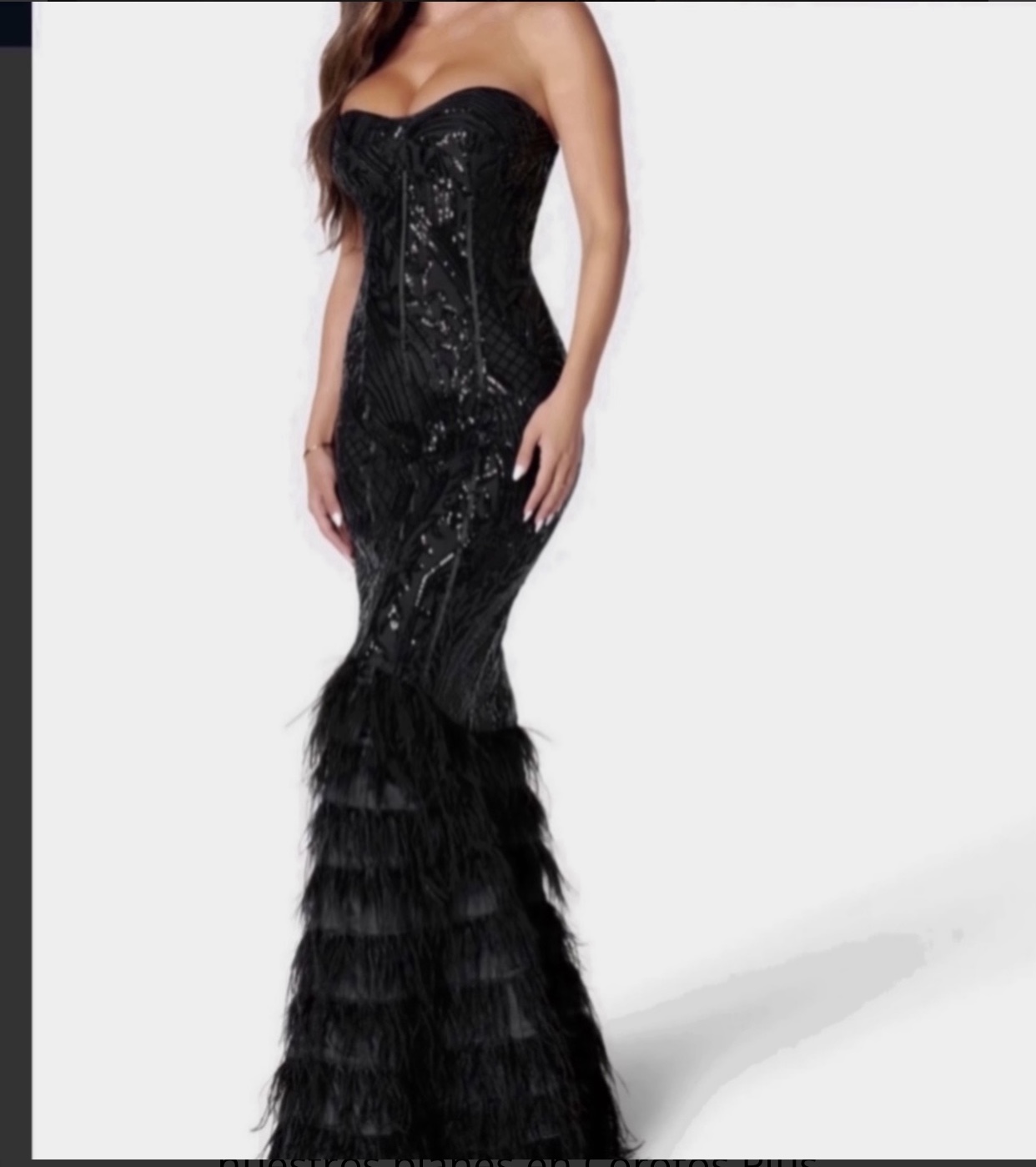 ropa para mujer - Vestido de gala marca Bebe size s  1