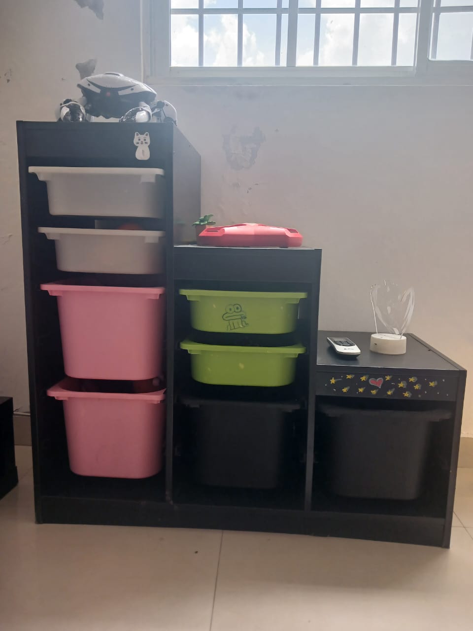 muebles y colchones - Organizador de juegos para niños, gavetas incluida 0