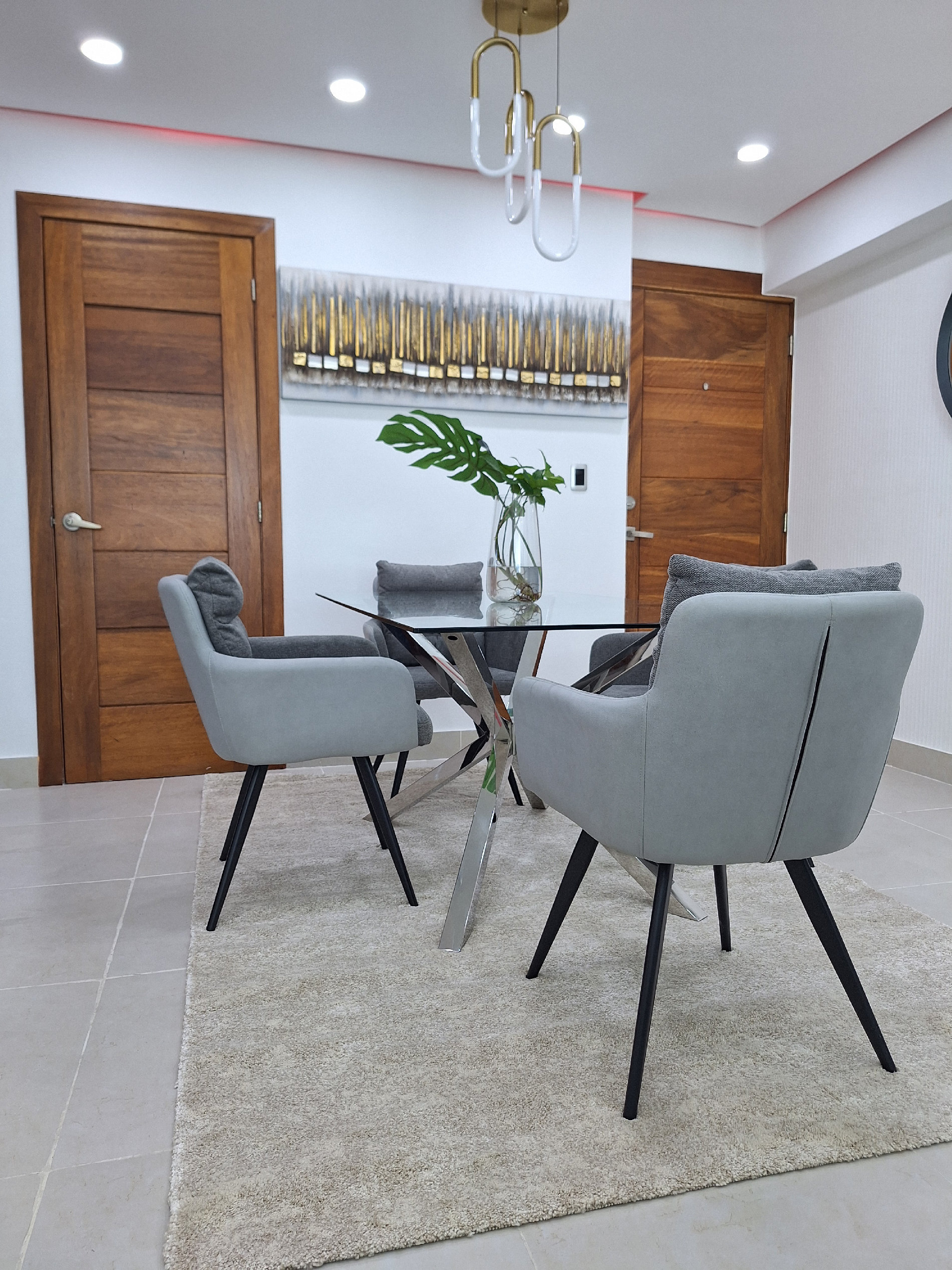 apartamentos - Piantini: En Alquiler Moderno Apartamento finamente Amueblado. 