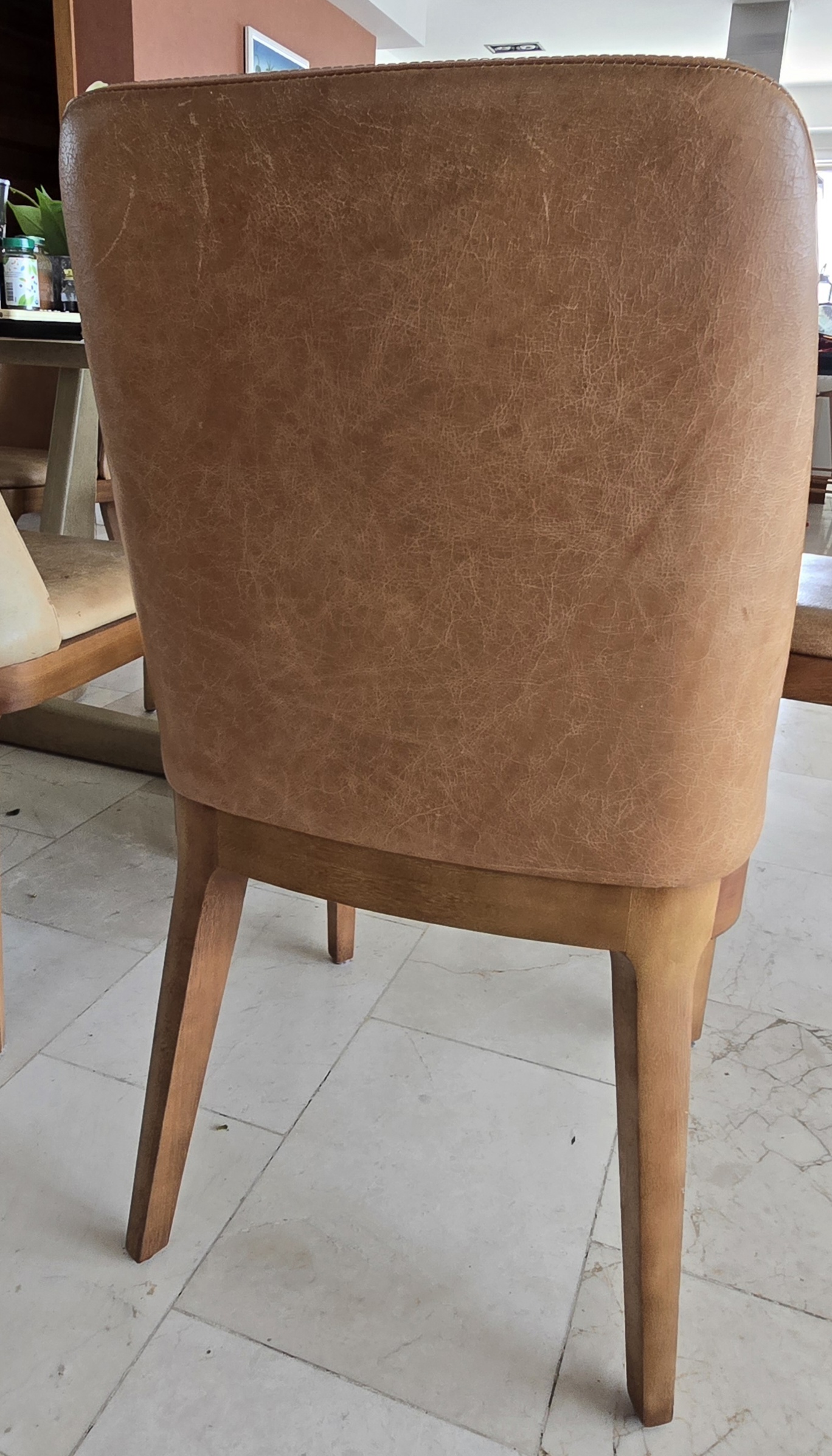 muebles y colchones - Sillas de cuero 1