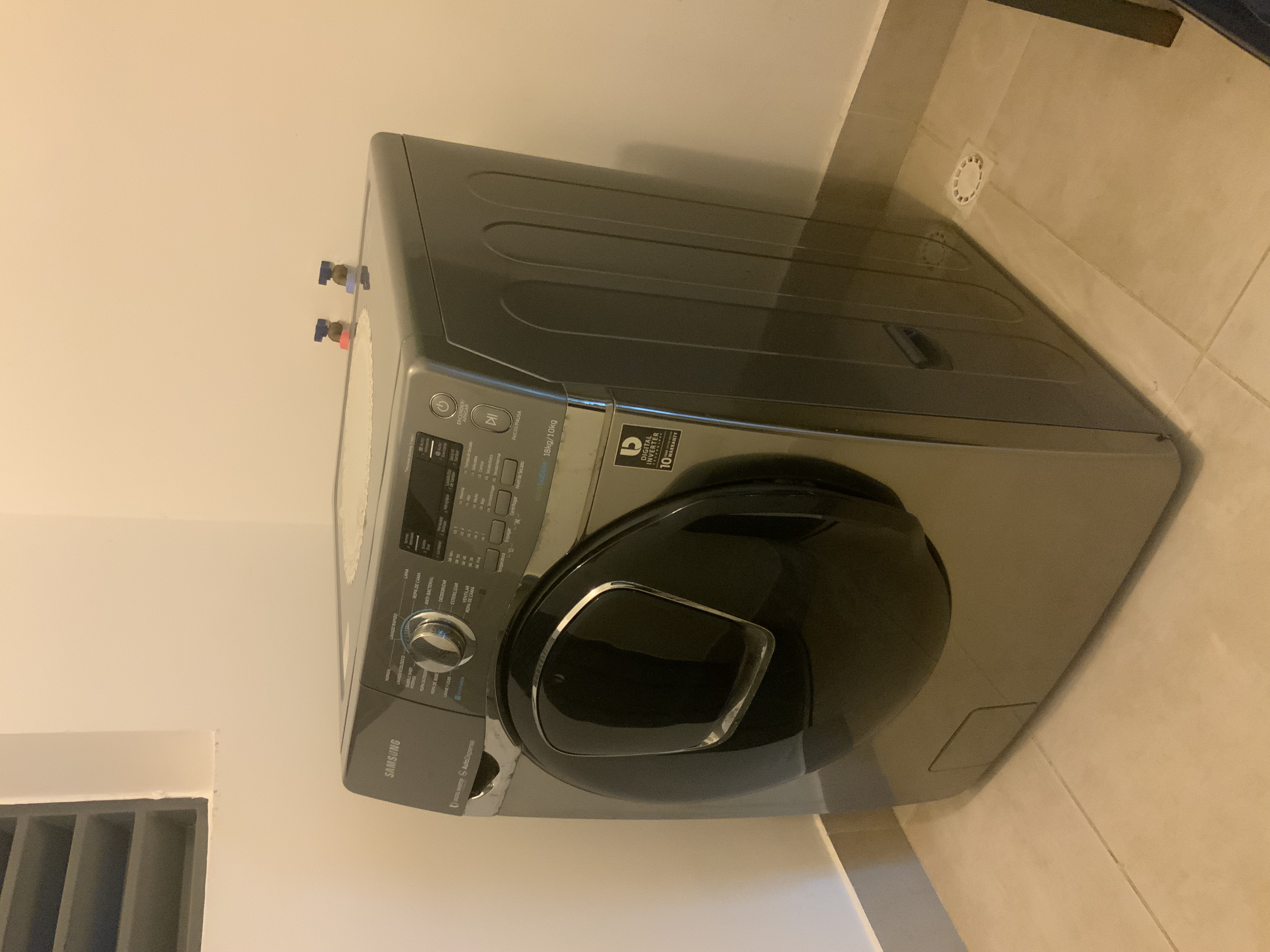 electrodomesticos - Lavadora/Secadora Samsung 18 kg AddWash Eco Bubble